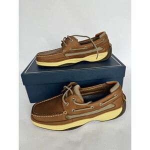 Sperry Top-Sider Lanyard  2-Eye Men's Boat Shoe, 9 - Tan